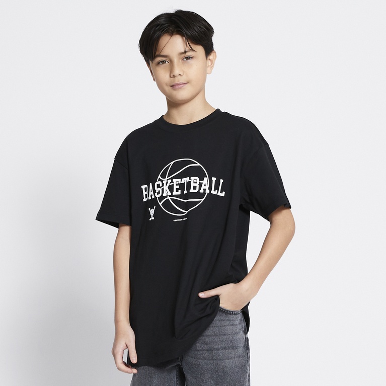Printed tee "Wilson" Black 6